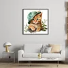 Cat - 18CT Stamped Cross Stitch 20*20cm/7.87*7.87in