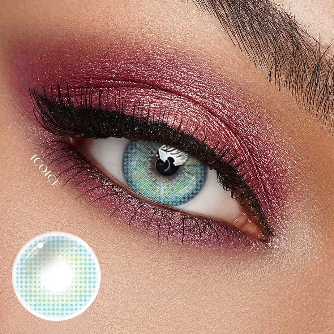 Colored Contact Lenses for Light Eyes