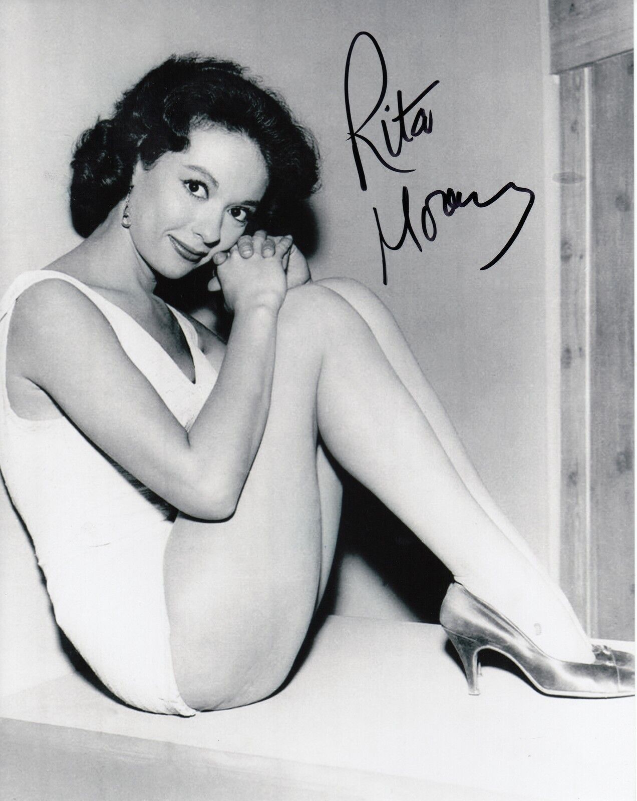 Rita Moreno (West Side Story) #1 8x10 Signed Photo Poster painting w/ COA