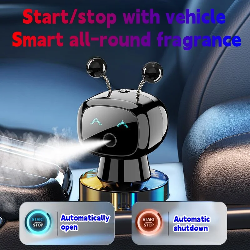 Car Aromatherapy AI Intelligent Robot Car Ornaments