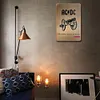 AC/DC - Panneaux en &eacute;tain m&eacute;tallique(20*30cm/30*40cm) - Musique