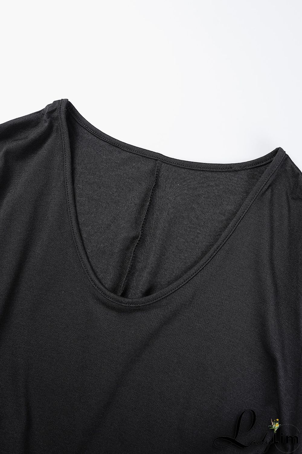 Orange Casual Solid Patchwork V Neck Long Sleeve Plus Size Dresses