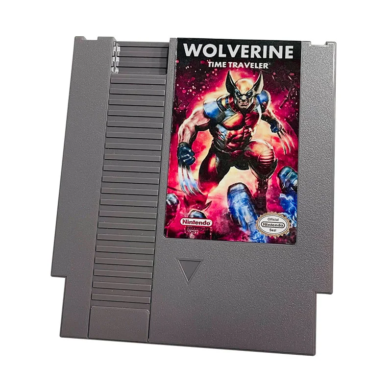 WOLVERINE TIME TRAVELER For Nintendo NES - 8 Bit Game Cartridge