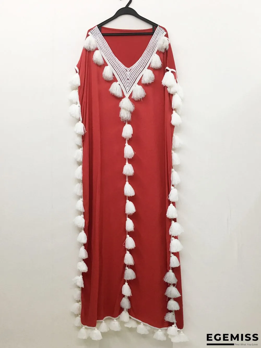 Large Gown V-neck Evening Dress Dress | EGEMISS