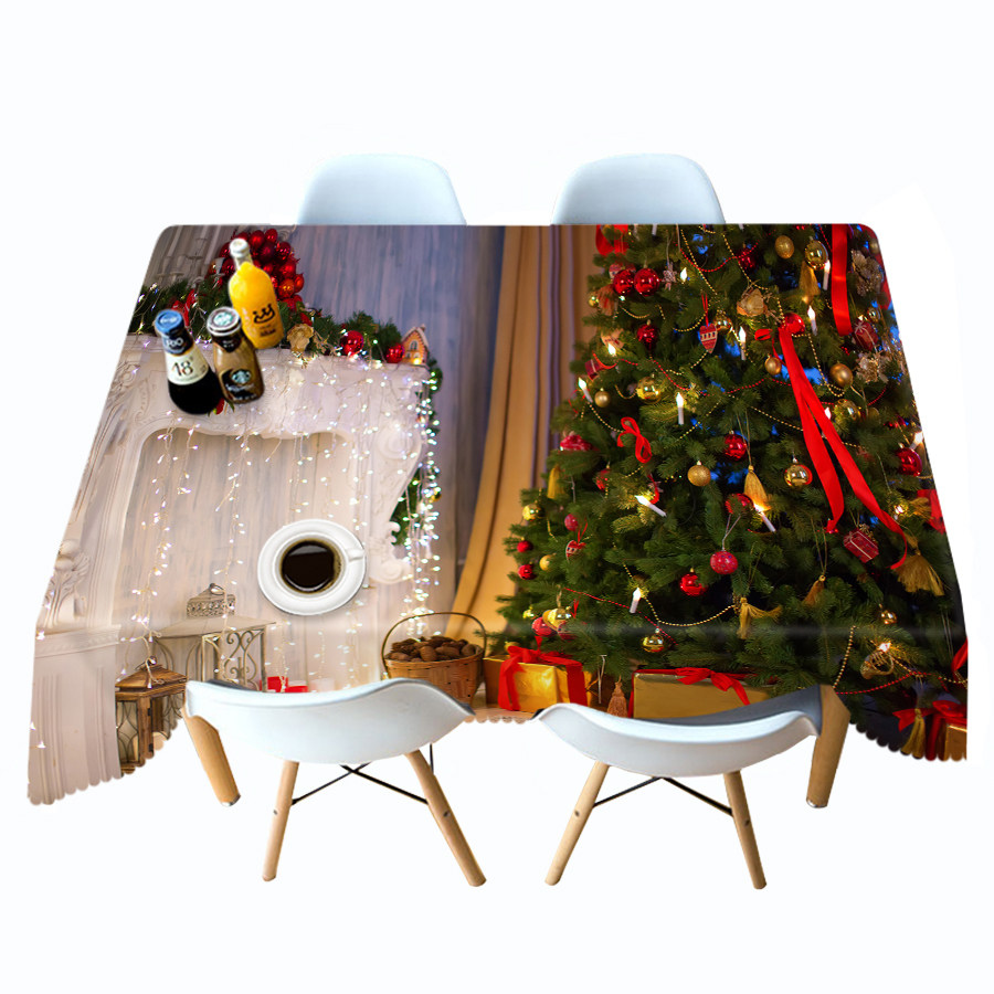 

Christmas - 3D Tablecloth, 140*210cm, 501 Original