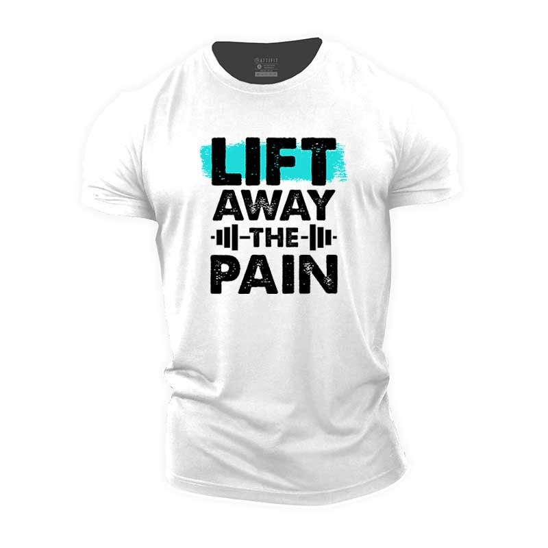 Cotton Lift Away Pain Graphic T-shirts tacday