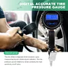 Digital Air Compressor LCD Display Air Line Clip-on Tyre Pump for SUV Truck Bike