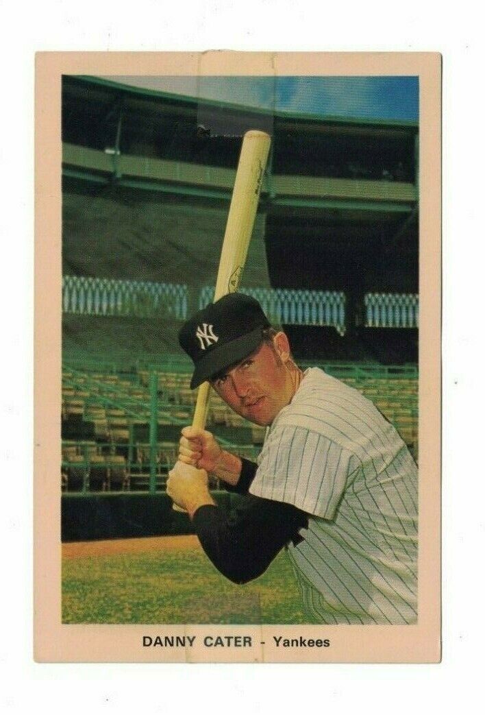 Danny Cater New York Yankees 1970's Baseball 4x6 Photo Poster painting Card Off Grade