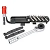 Ratchet Wrench Multi Function Repair Tools Set Quick Release Cycling Accessories