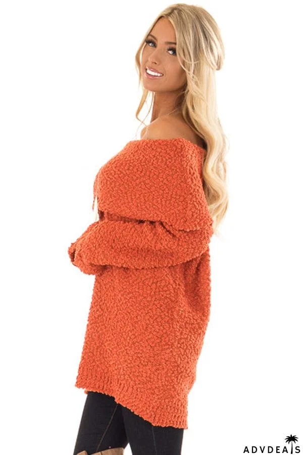 Off The Shoulder Comfy Sweater