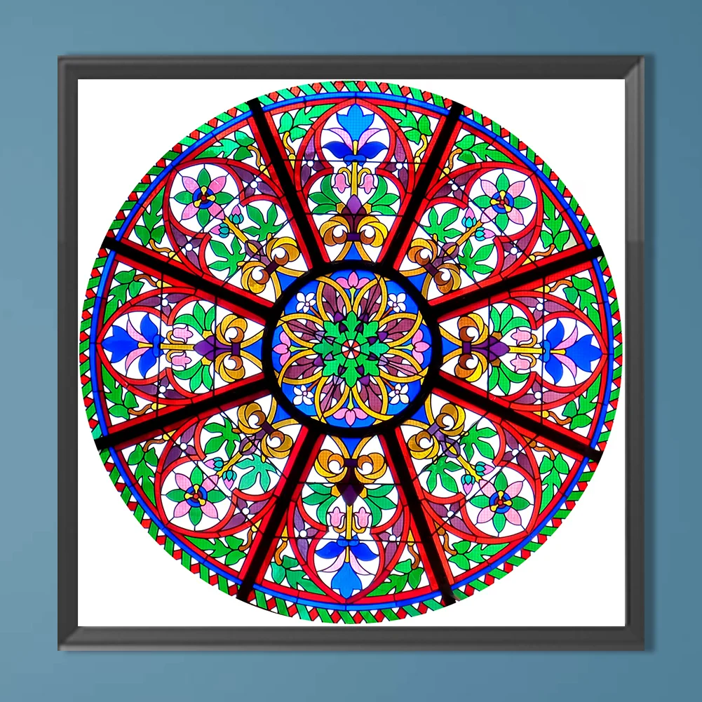 Full Round Diamond Painting 40*40cm - Mandala