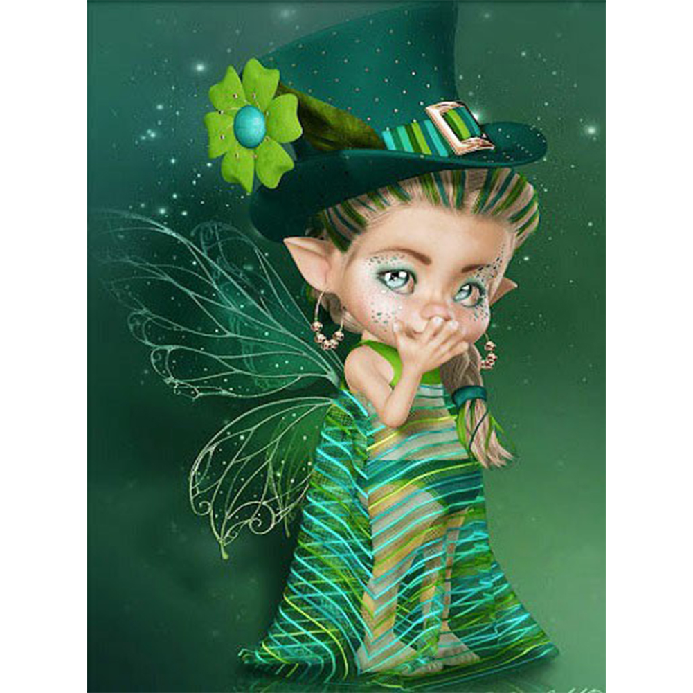 

Fairy Girl - Round Drill Diamond Painting - 30*40CM, 501 Original