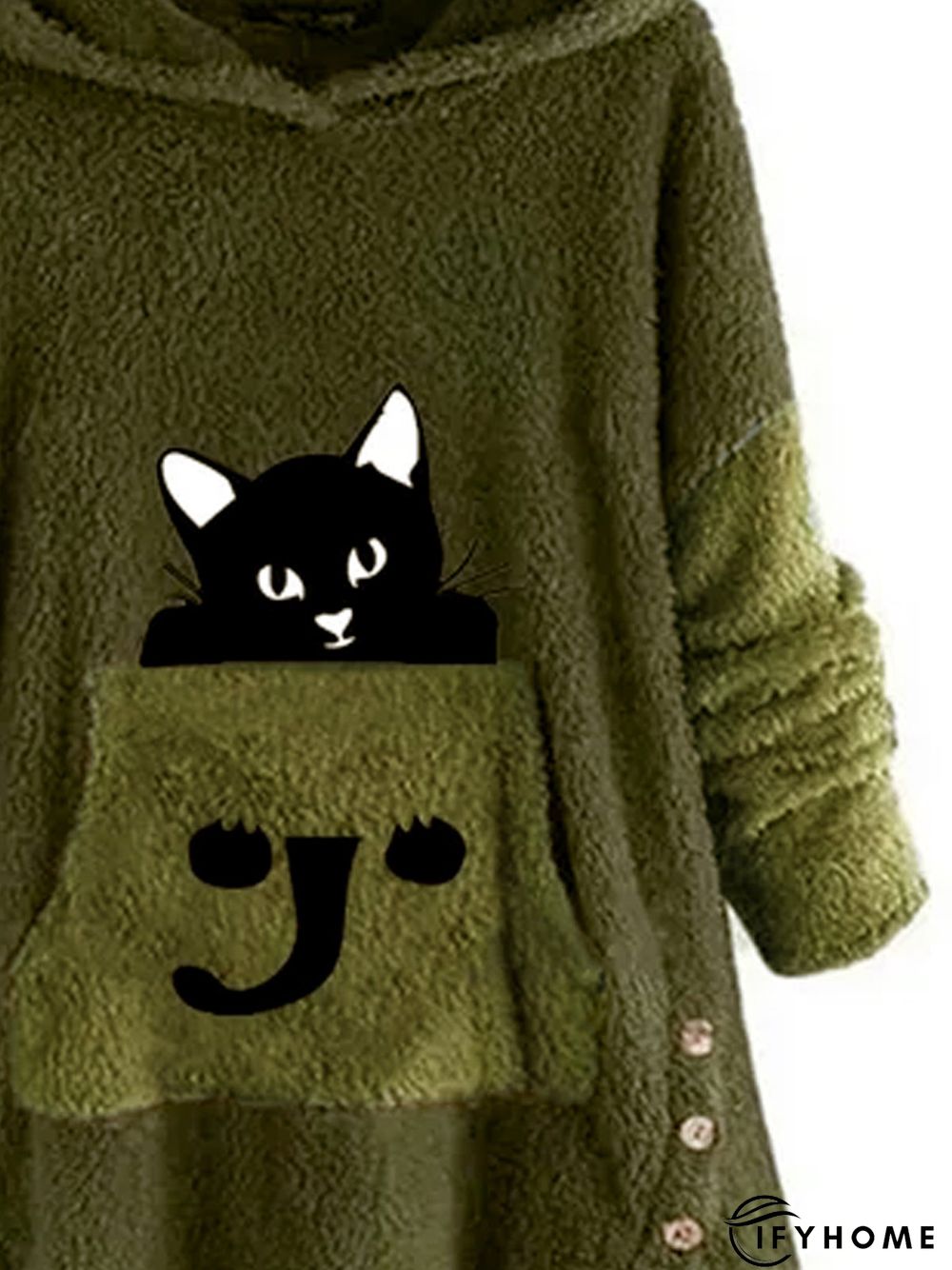 Hooded Casual Sweatshirt | IFYHOME