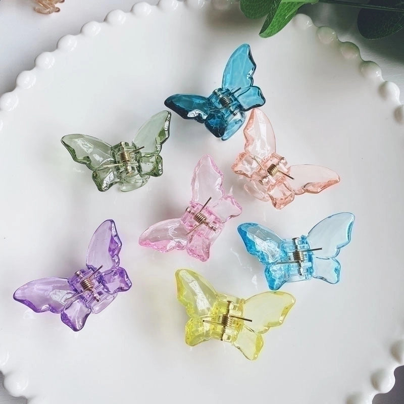 Fashion Butterfly Plastic Hair Claws 1 Piece