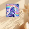 Diamond Painting-DIY Full Round Drill Colorful Lion
