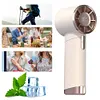 Portable Handheld Turbo Fan Desktop Cooling Fan 100 Gear Wind for Outdoor Travel