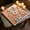 Framed Flowers - Pearls Painting Kit for Creativity DIY Pearl Dot Crafts for Gift Home Wall Decor 25*25CM (With Frame)
