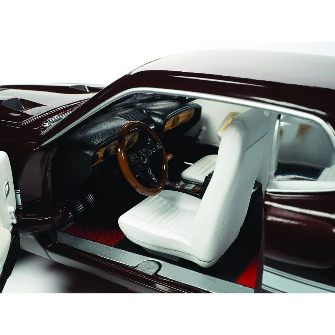 1969 Shelby G.T. 500 Mustang 2+2 (MCACN) - Royal Maroon 1:18 Scale Diecast Replica Model