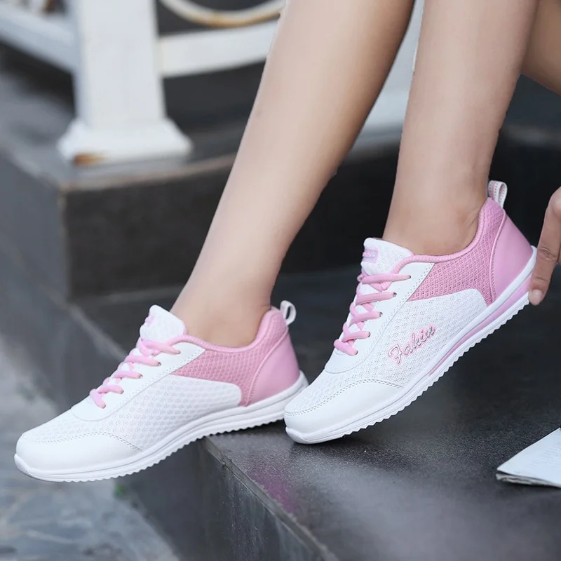 Qengg 2022 Sneakers Women Plus Size Women Casual Shoes Outdoor Chunky Sneakers Trainers Platform Sneakers Flat Mujer Shoes Woman