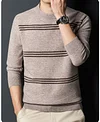 Men's winter thick warm pure wool high-grade sweater