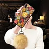 Hair Ball Airbag Bracket Diamond Huawei iPhone Samsung Case