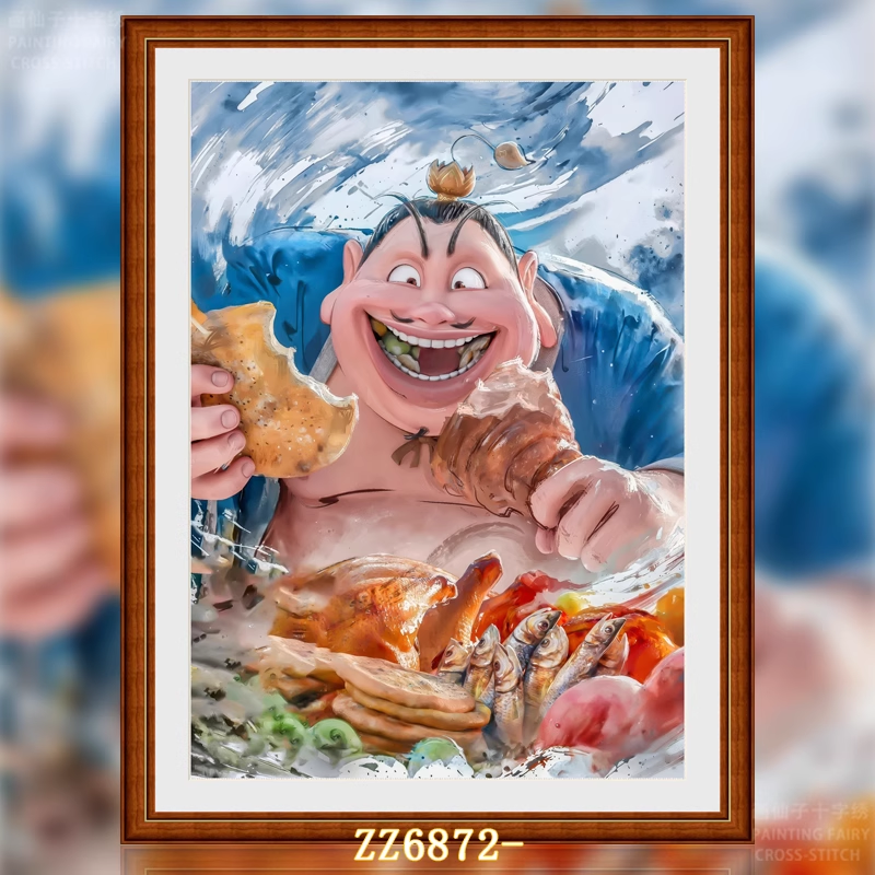 【ZZ6872- Taiyi Zhenren】 Painting Fairy Cross Stitch