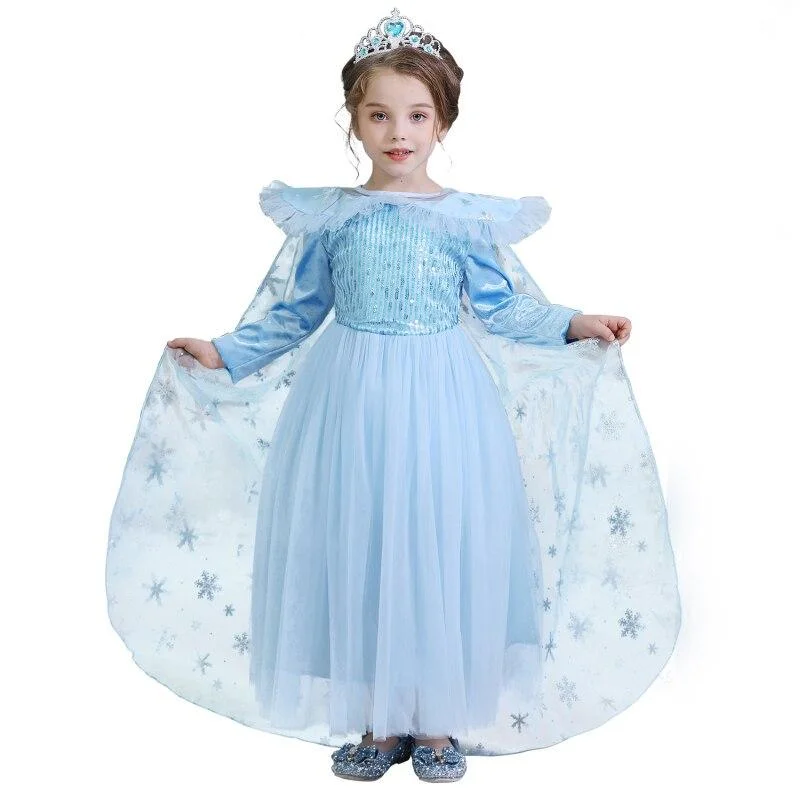Children Fantasia Halloween Cosplay Costumes Party Princess Dress Christmas Kids Dresses For Girls Dress