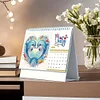 5D / DIY Kalender Kristallmalerei Schreibtisch Kalender Kit Diamant Dekorationen Kalender