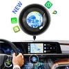 Multifunctional CarPlay Clip Wireless CarPlay Adapter Customized Car-Machine Interconnection Android Apple 2-in-1 Car CarPlay Suitable For Car Media, Fragrance Diffuser, Digital Clock
