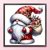 Christmas Gnome-11CT Stamped Cross Stitch 40*40cm/15.75*15.75in