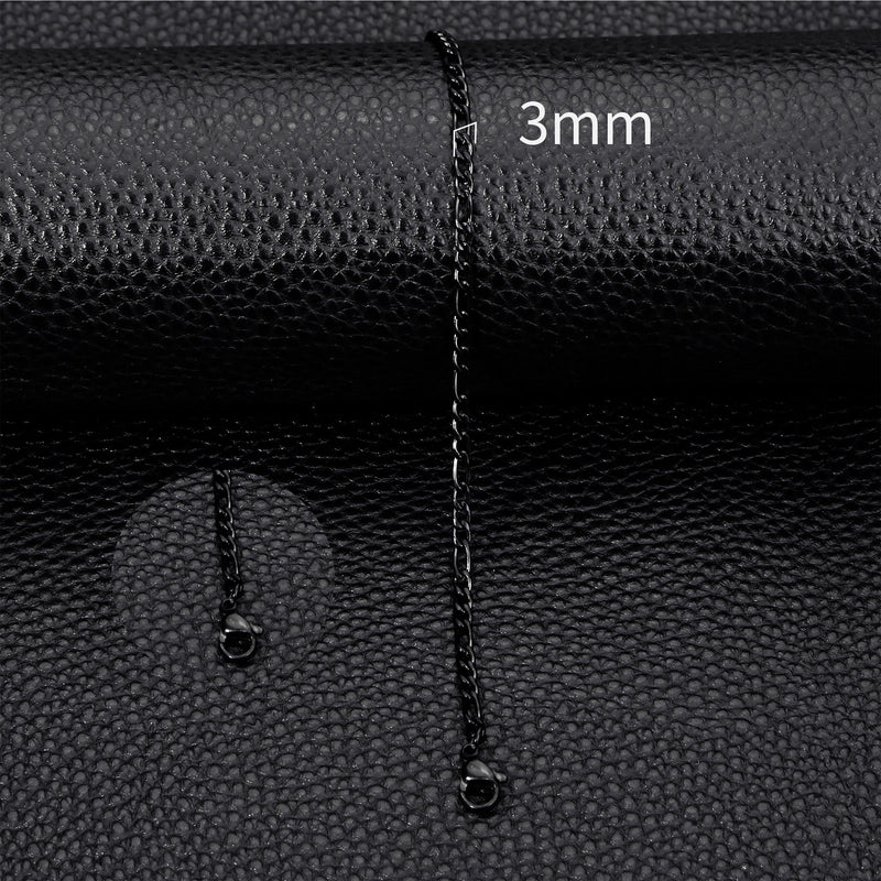 Hot Sale 3/5/7/9/11mm Classic NK3:1 Stainless Steel 18K Cuban Bracelet Unisex