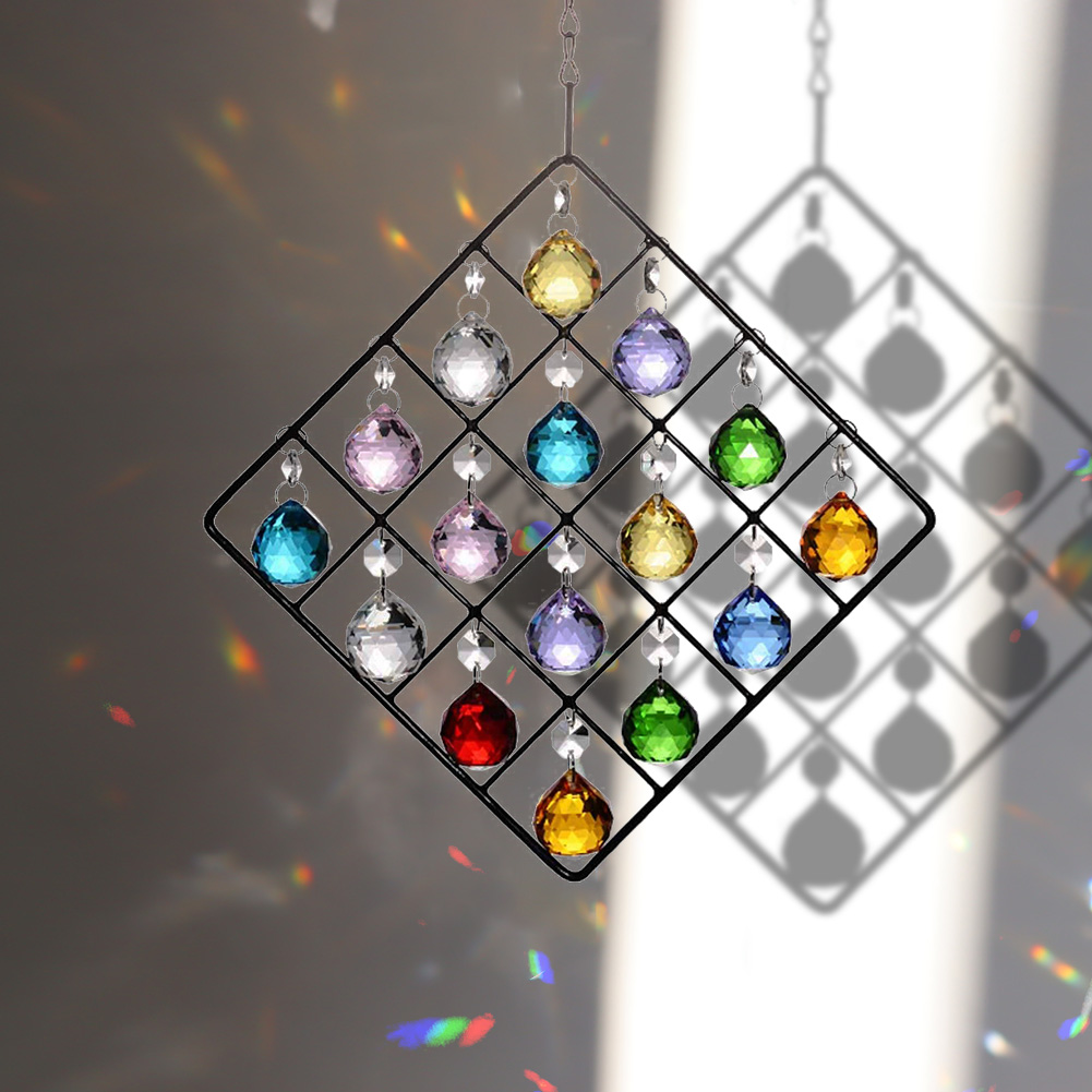 

Metal Light Color Bead - Art Crystal Suncatcher, 501 Original