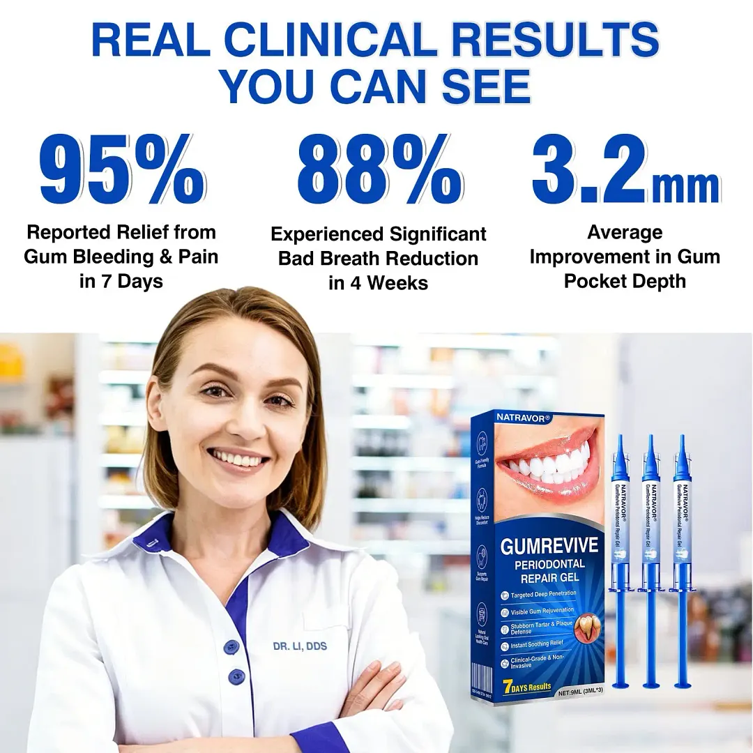 𝐆𝐮𝐦𝐑𝐞𝐯𝐢𝐯𝐞 Periodontal Repair Gel