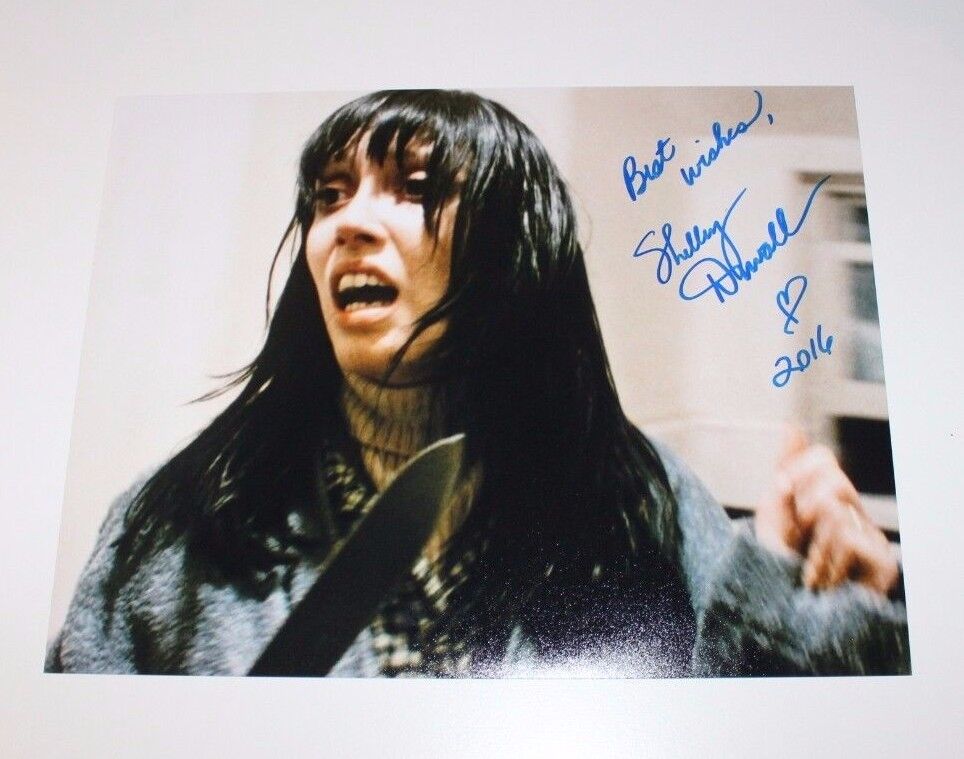 ACTRESS SHELLEY DUVALL SIGNED THE SHINING MOVIE 11x14 Photo Poster painting W/COA WENDY TORRANCE