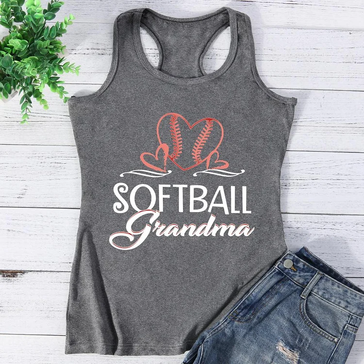 Softball grandma Vest Top