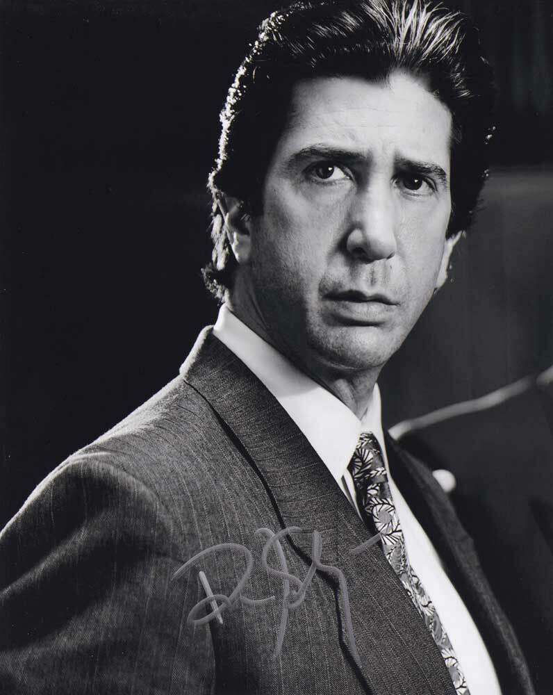 David Schwimmer In-person AUTHENTIC Autographed Photo Poster painting SHA #72118