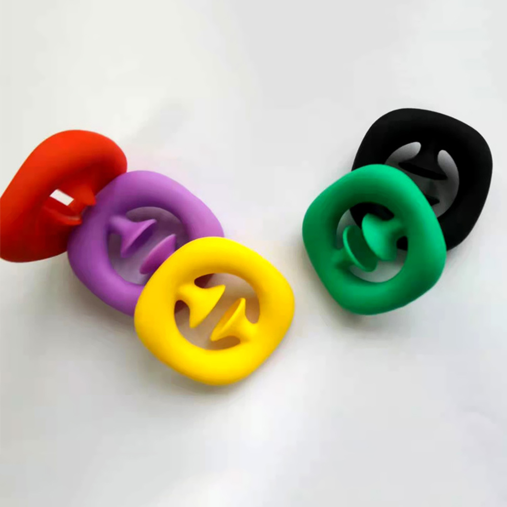 

Finger Hand Grip Stress Reliver Sensory Toys Silicone Anti-stress Fidget, 501 Original