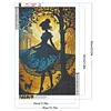 (40*60cm)Dress Girl - Full Round Drill Diamond Painting