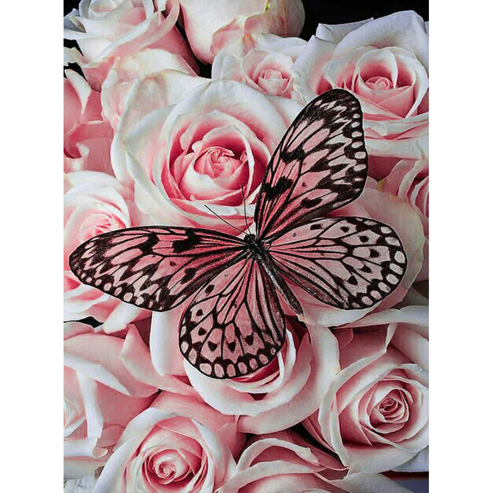 

Butterfly - Round Drill Diamond Painting - 40*30CM, 501 Original