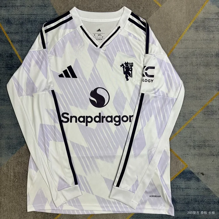 25/26 Manchester United away long-sleeved fan edition