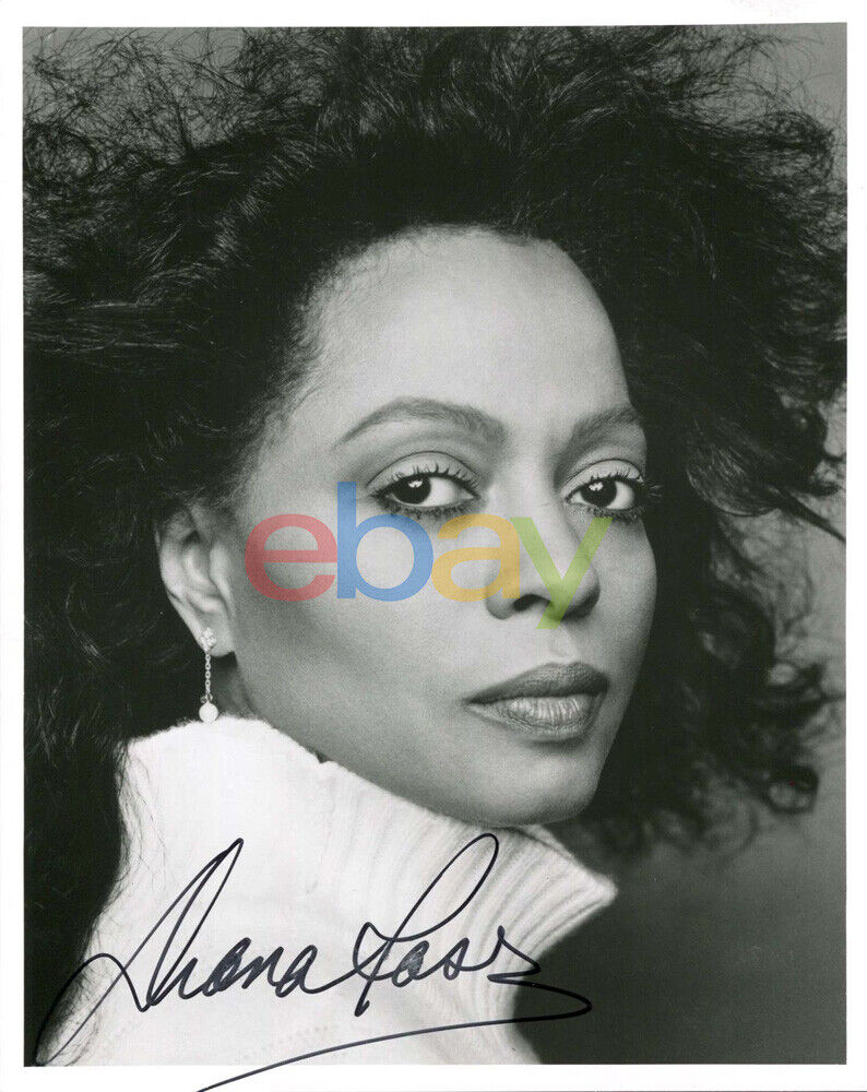 Diana Ross Signed 8x10 Autographed Photo Poster painting reprint (3)