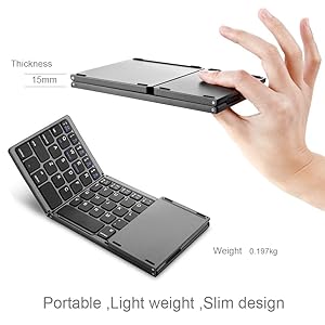 Foldable design with light weight