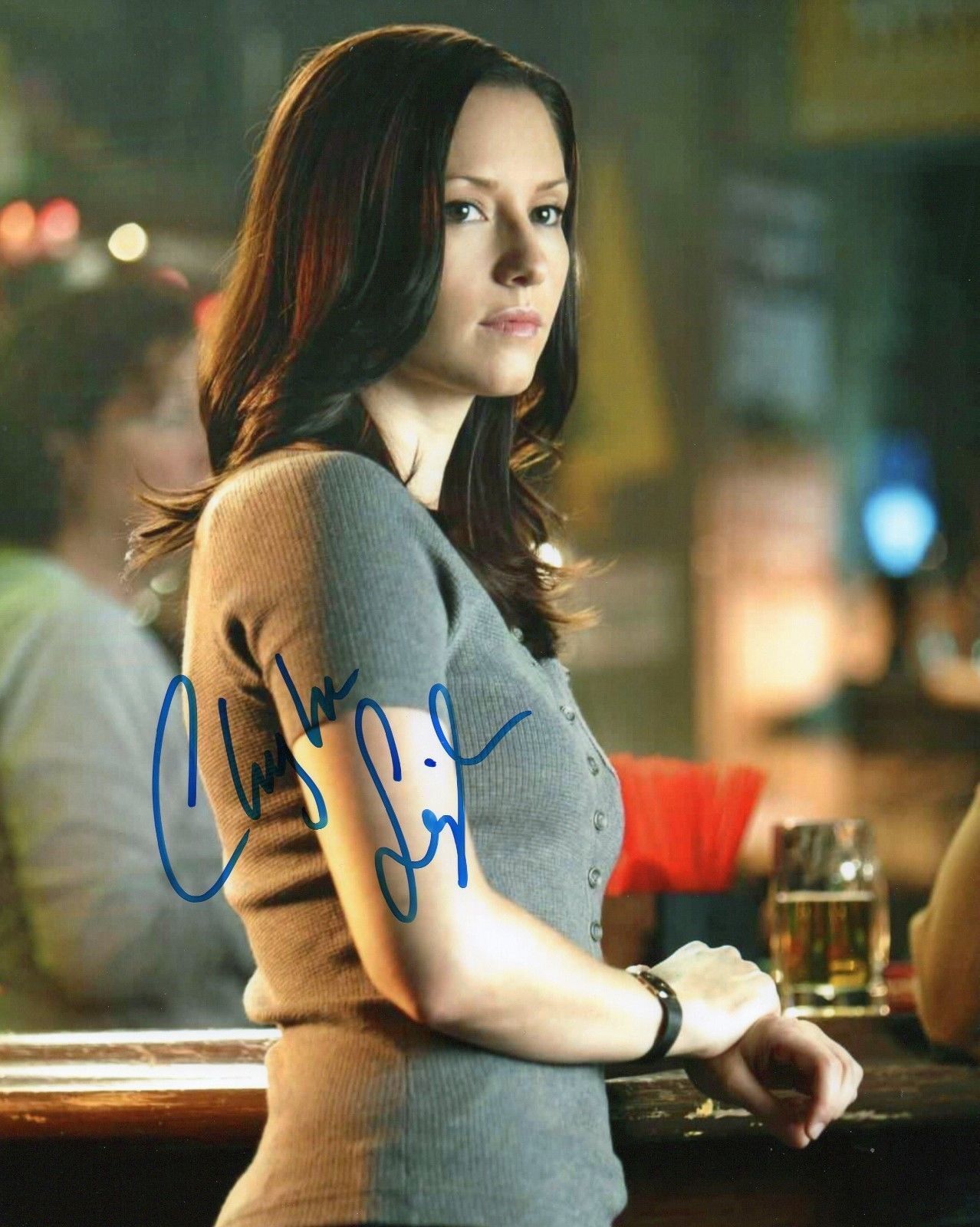 CHYLER LEIGH AUTOGRAPHED SIGNED A4 PP POSTER Photo Poster painting PRINT 4