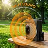 Voice Amplifier with Dual Lavalier Lapel Clip BT Microphone Portable Speaker Megaphone for Streaming Class Speech Meeting Yoga Guides