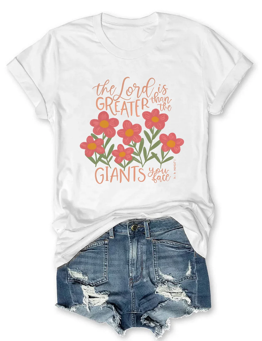 The Lord Is Greater T-shirt