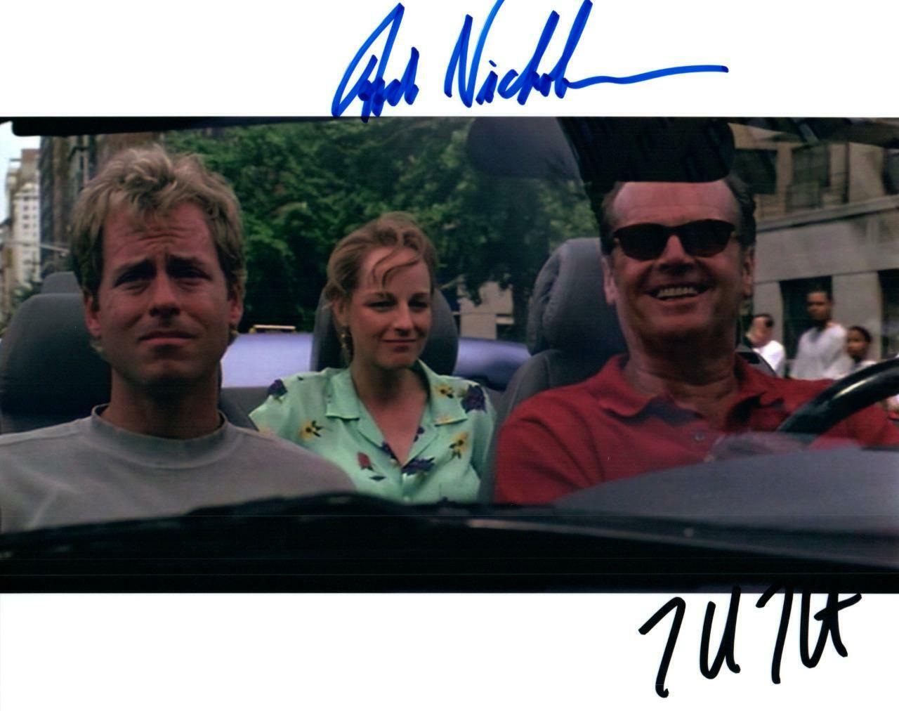 Jack Nicholson Helen Hunt signed 8x10 Picture autographed Nice Photo Poster painting with COA