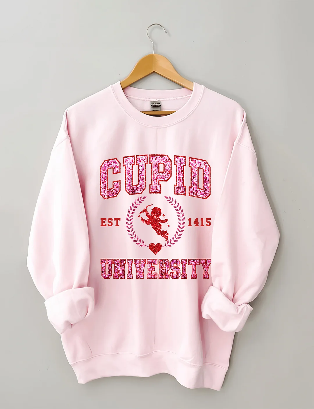 Cupid University Valentines Sweatshirt