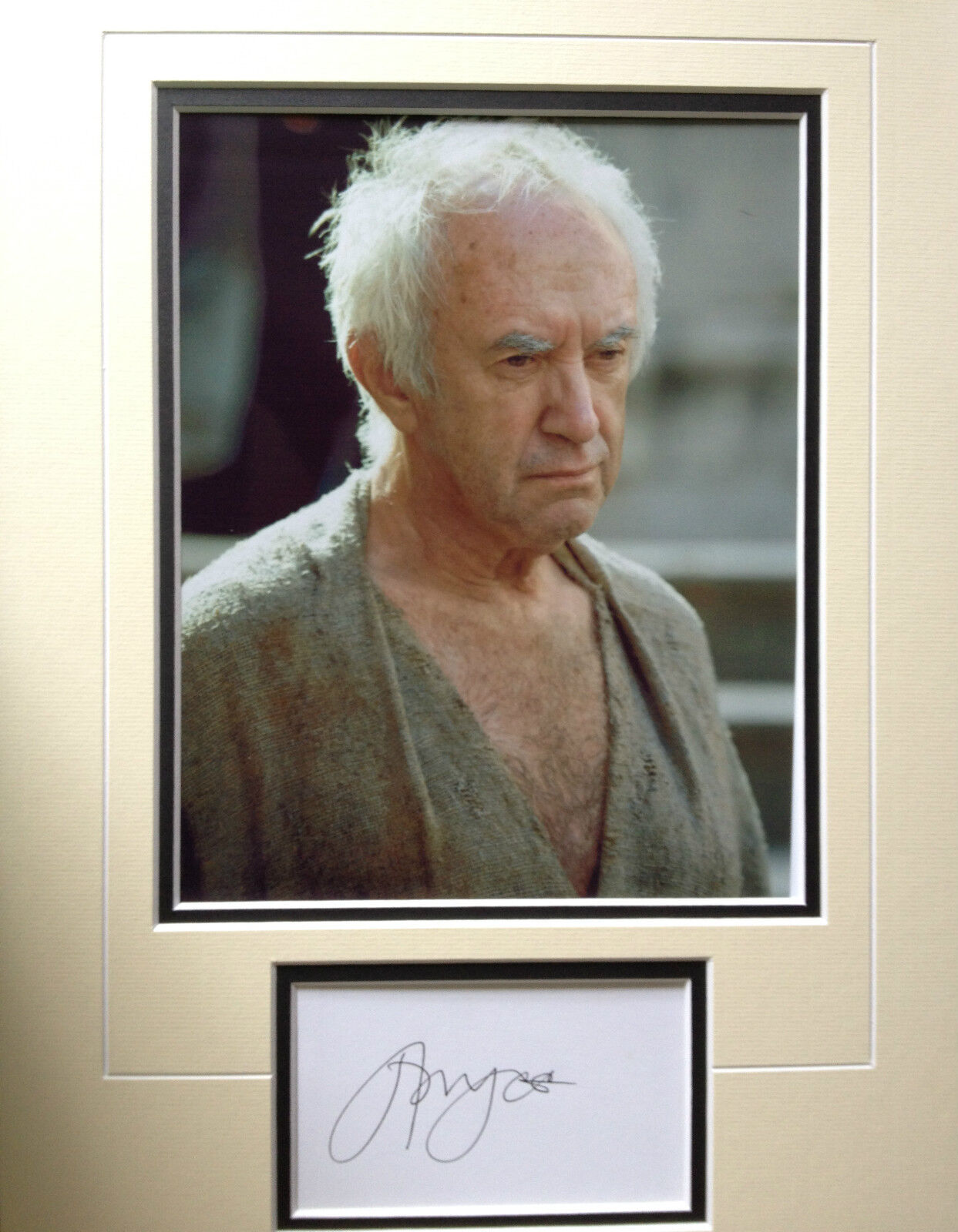 JONATHAN PRYCE - GREAT ACTOR - GAME OF THRONES - SIGNED COLOUR Photo Poster painting DISPLAY