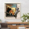 Diamond Painting -DIY Round Drill Tiger(50*50 CM)
