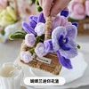 DIY Handmade Twist Stick Craft lower Basket Chenille Stems Craft Pipe Cleaners Gift Decor Set